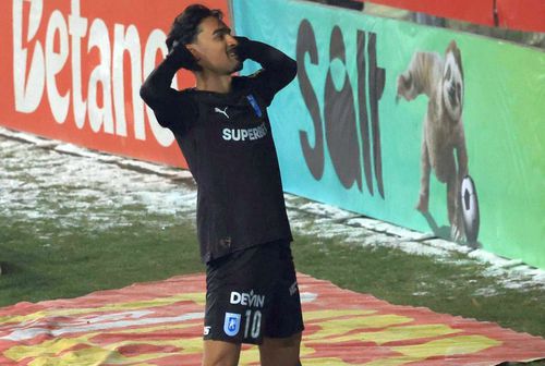 Ștefan Baiaram, în Petrolul - Universitatea Craiova // FOTO: Ionuț Iordache (GSP.ro)