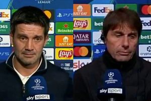 Continuă războiul rece al antrenorilor » Chivu a refuzat dialogul cu Conte: „Vă mulțumesc tuturor, bună seara!”