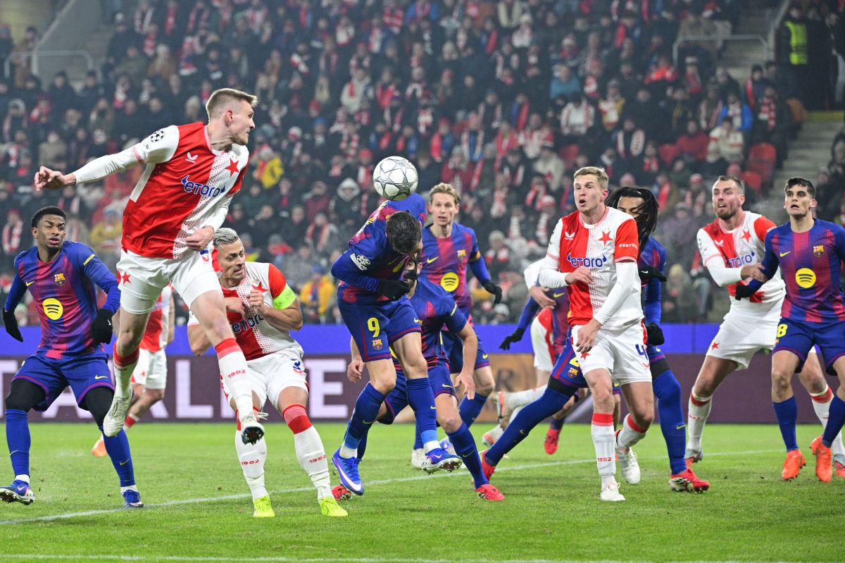 Slavia Praga - Barcelona, Liga Campionilor