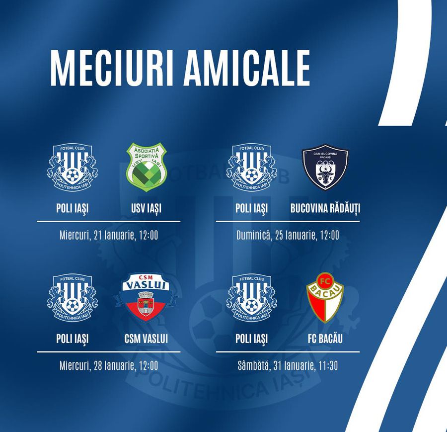 Poli Iași, aproape de a se face râs cu locul 9 din Liga 3