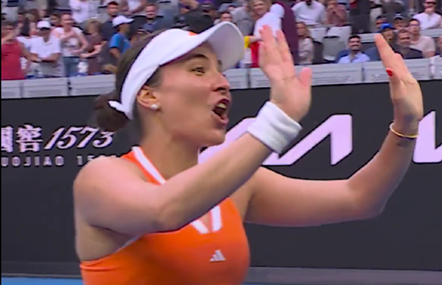 „Headshot!” » Gabi Ruse, moment savuros după victoria de la Melbourne