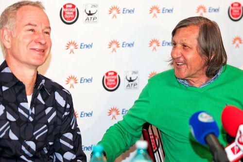 Ilie Năstase și John McEnroe, ipostază din 2012 / Sursă foto: Imago Images