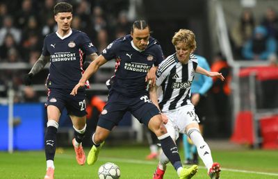 PSV, surclasată de Newcastle! Dennis Man a fost schimbat în minutul 62