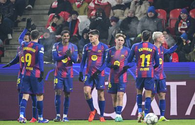 Meci de poveste la Praga! Barcelona se impune după un thriller cu Slavia » Catalanii rămân în lupta pentru primele 8 locuri