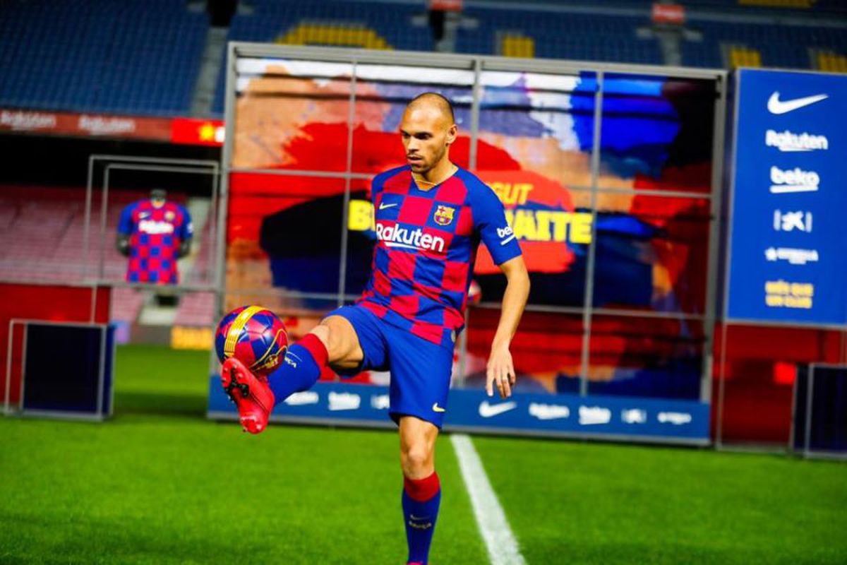 Barcelona // FOTO + VIDEO Nu a venit nimeni să-l vadă pe Martin Braithwaite » Imagini dezolante de pe Camp Nou la prezentarea noului jucător