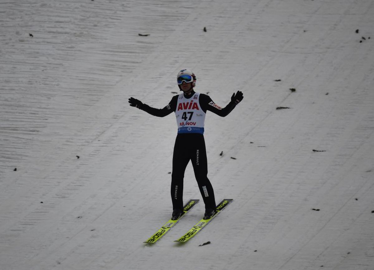 FOTO Imagini spectaculoase » Victorie germană la Râșnov! Karl Geiger s-a impus în etapa de Cupă Mondială