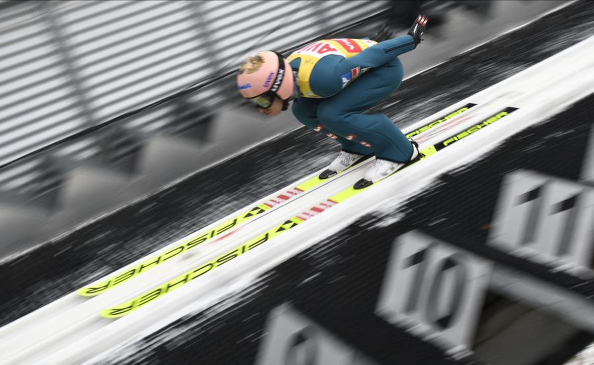 FOTO Imagini spectaculoase » Victorie germană la Râșnov! Karl Geiger s-a impus în etapa de Cupă Mondială