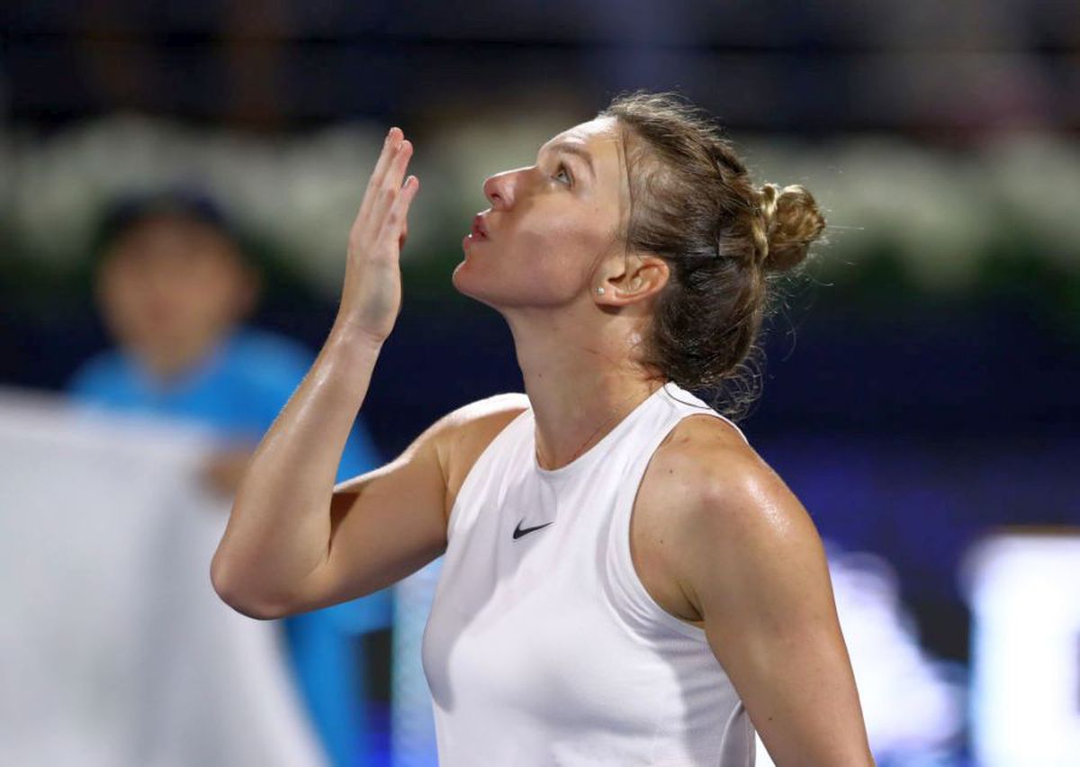 Simona Halep, prima reacție după calificarea în finala de la Dubai: „Nici nu mi-am dat seama că am făcut asta!”