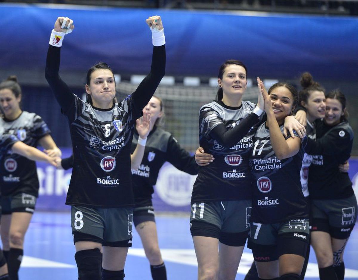 CSM BUCUREȘTI - FERENCVAROS 27-24 // „Tigroaicele” au făcut un pas mare spre „sferturile” Ligii Campionilor! Neagu și Cvijic, cele mai bune de pe teren