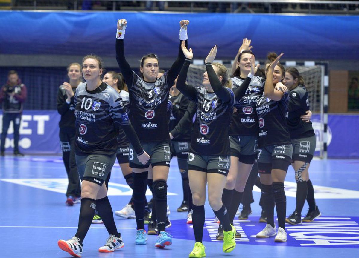 CSM BUCUREȘTI - FERENCVAROS 27-24 // „Tigroaicele” au făcut un pas mare spre „sferturile” Ligii Campionilor! Neagu și Cvijic, cele mai bune de pe teren