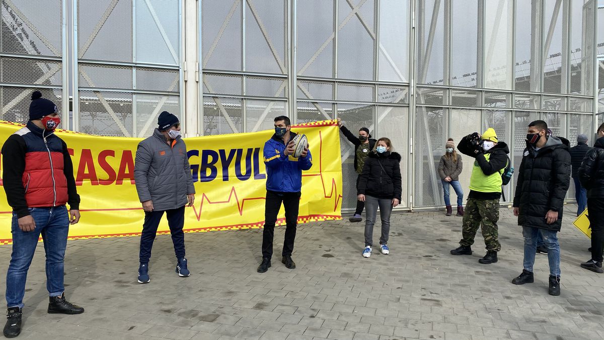 Protest Arcul de Triumf - 21.02.2020