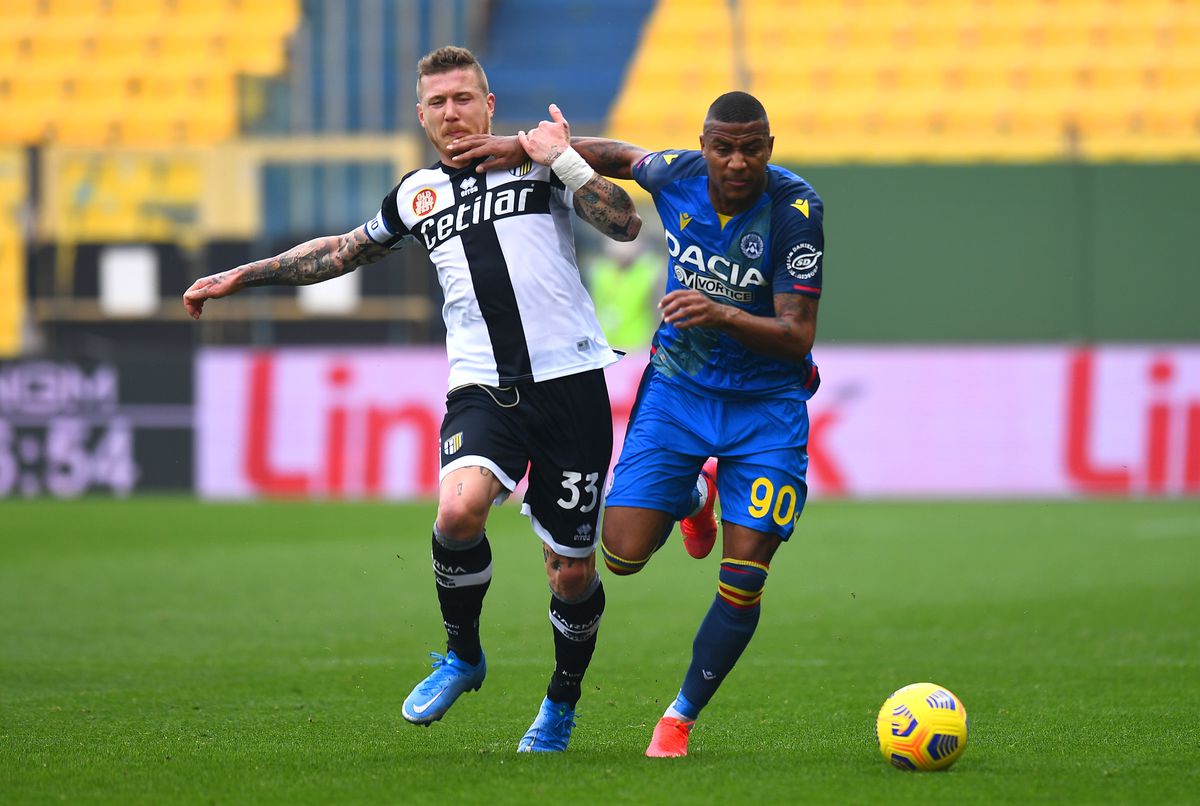 PARMA - UDINESE 2-2 » Parma ratează victoria după un avantaj de două goluri la pauză! Cum s-au descurcat Mihăilă și Man