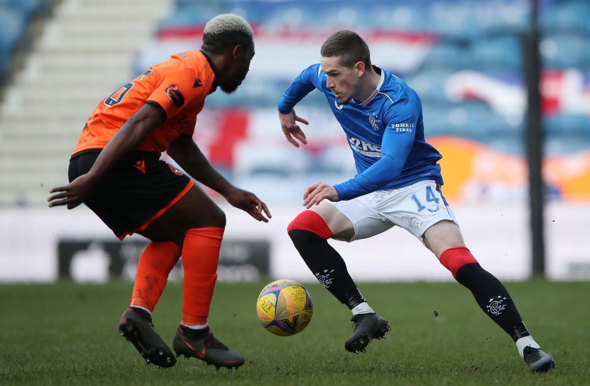 VIDEO + FOTO Ianis Hagi, gol în Rangers - Dundee! Trupa lui Gerrard defilează în drumul spre titlu