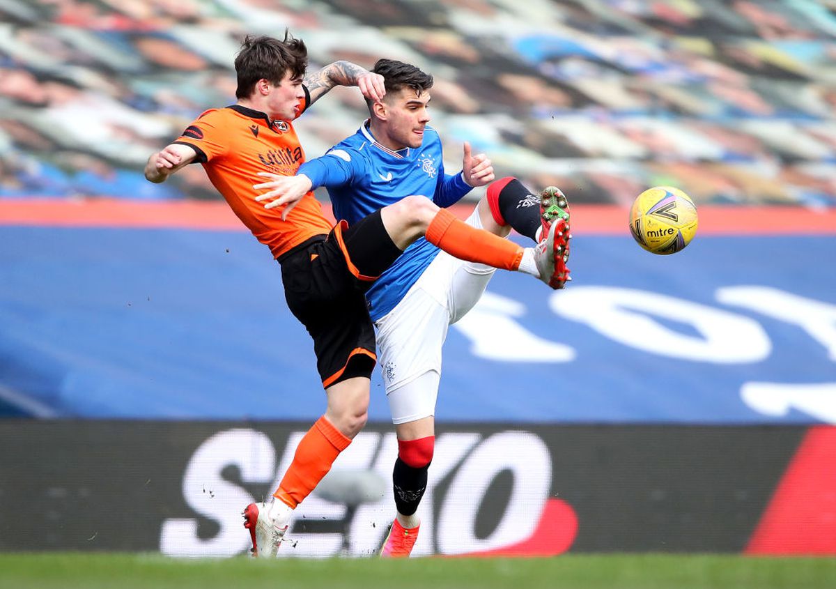 VIDEO + FOTO Ianis Hagi, gol în Rangers - Dundee! Trupa lui Gerrard defilează în drumul spre titlu