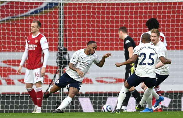 FOTO Manchester City o bate și pe Arsenal și ajunge la 18 victorii consecutive! Urmează un meci vital pentru Guardiola