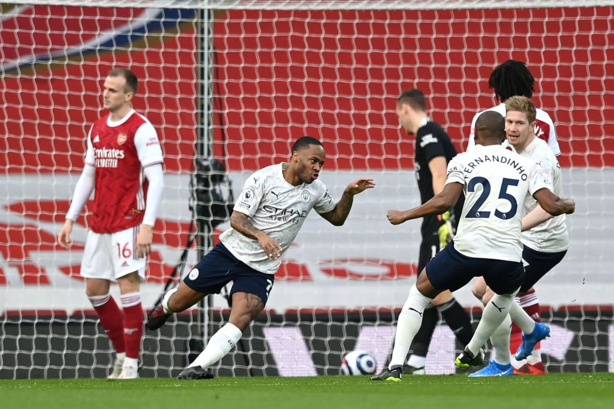 FOTO Manchester City o bate și pe Arsenal și ajunge la 18 victorii consecutive! Urmează un meci vital pentru Guardiola