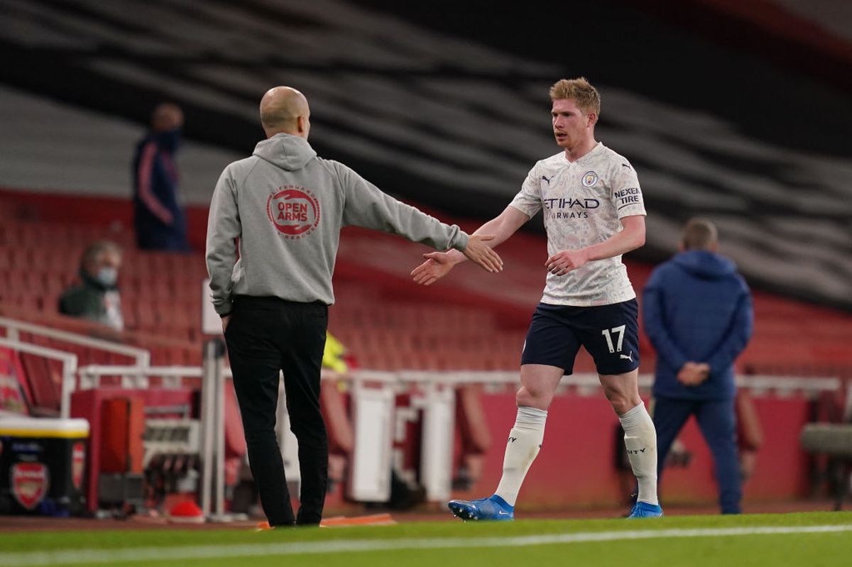 FOTO Manchester City o bate și pe Arsenal și ajunge la 18 victorii consecutive! Urmează un meci vital pentru Guardiola