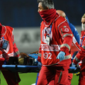 Victor Osimhen, 22 de ani, a fost luat cu salvarea și transportat de urgență la un spital din Bergamo. Atalanta a câștigat cu 4-2 în fața lui Napoli.