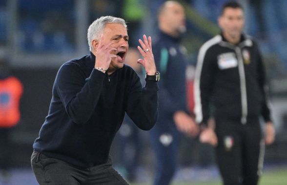 Jose Mourinho, acuze către arbitru: „Te-a trimis Juventus!” » Câte etape de suspendare riscă antrenorul lui AS Roma