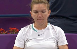 Simona Halep, de nerecunoscut! A fost eliminată în turul 1 de la Doha de Caroline Garcia