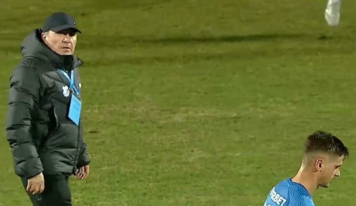 Gică Hagi și-a vărsat nervii pe un jucător » Imaginile surprinse imediat după eșecul cu FC Argeș