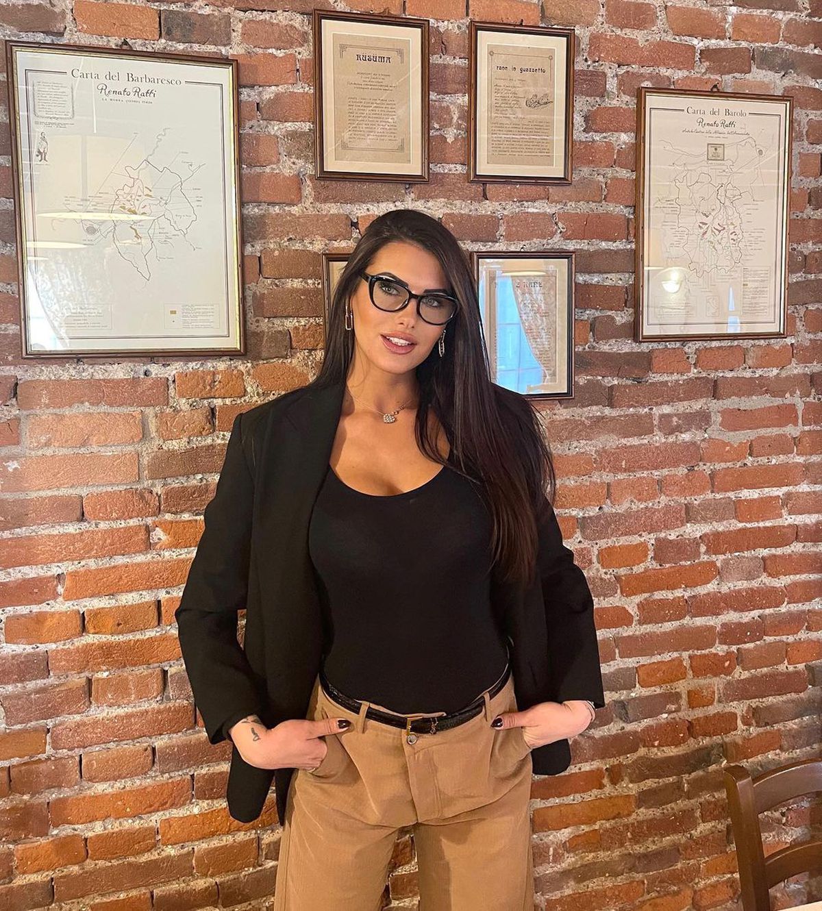 Cine e Carolina Stramare, iubita lui Dusan Vlahovic, supranumită „Megan Fox a Italiei”