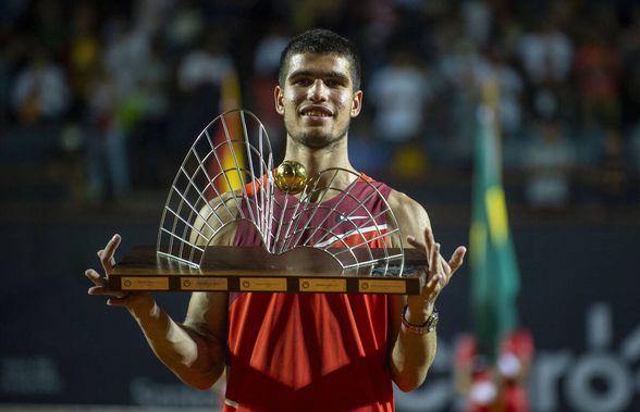 Carlos Alcaraz a câștigat turneul de la Rio de Janeiro » A doborât un record al lui Rafael Nadal