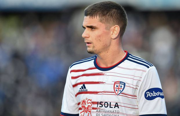 Răzvan Marin, considerat de presa italiană „omul cheie” al lui Cagliari în duelul cu Napoli