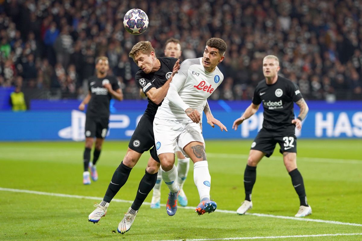 Eintracht Frankfurt - Napoli 0-2 » Liderul din Serie A nu glumește nici în Champions League! Victorie după un meci controlat cap-coadă