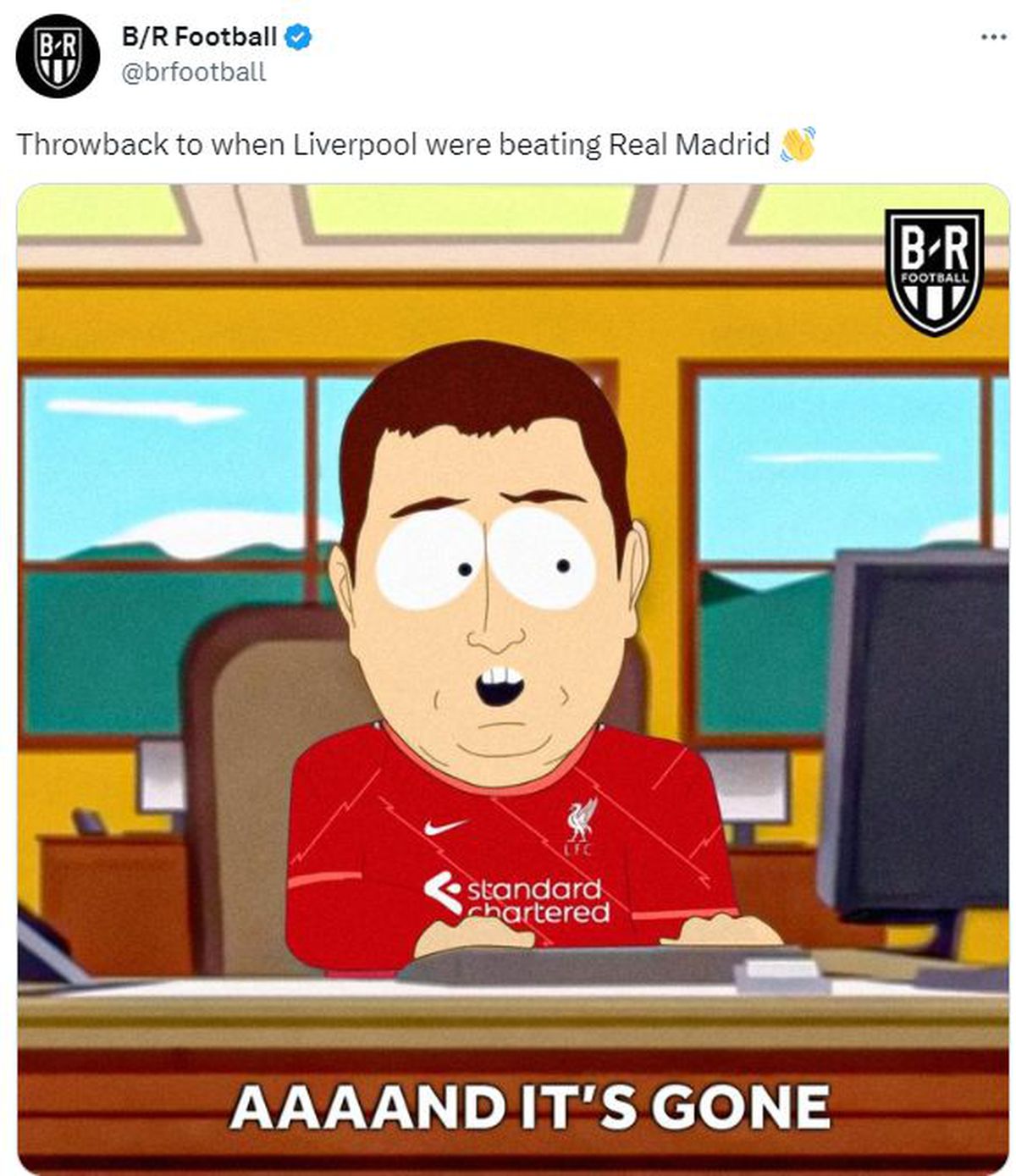 Meme-uri după Liverpool - Real Madrid 2-5