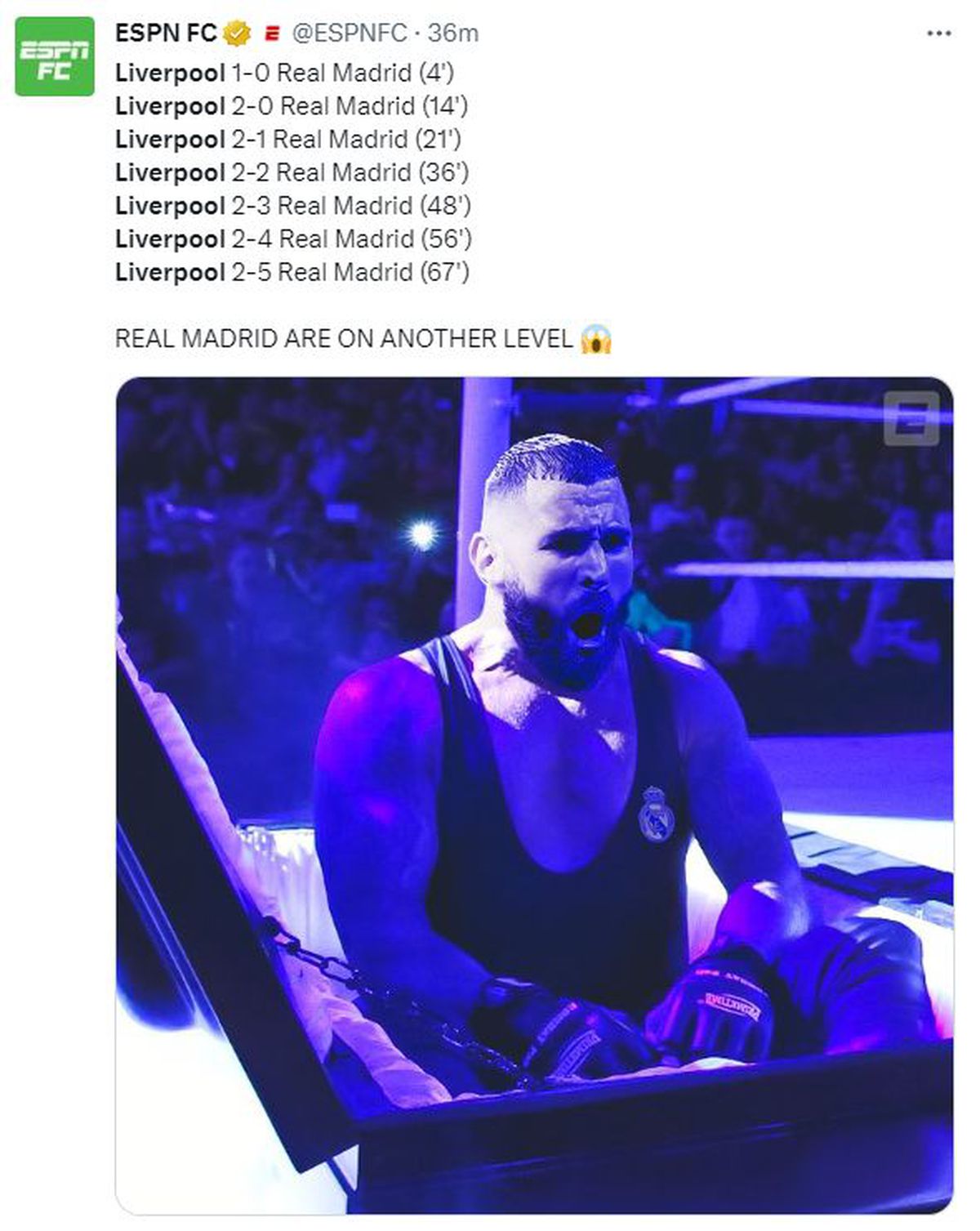 Meme-uri după Liverpool - Real Madrid 2-5