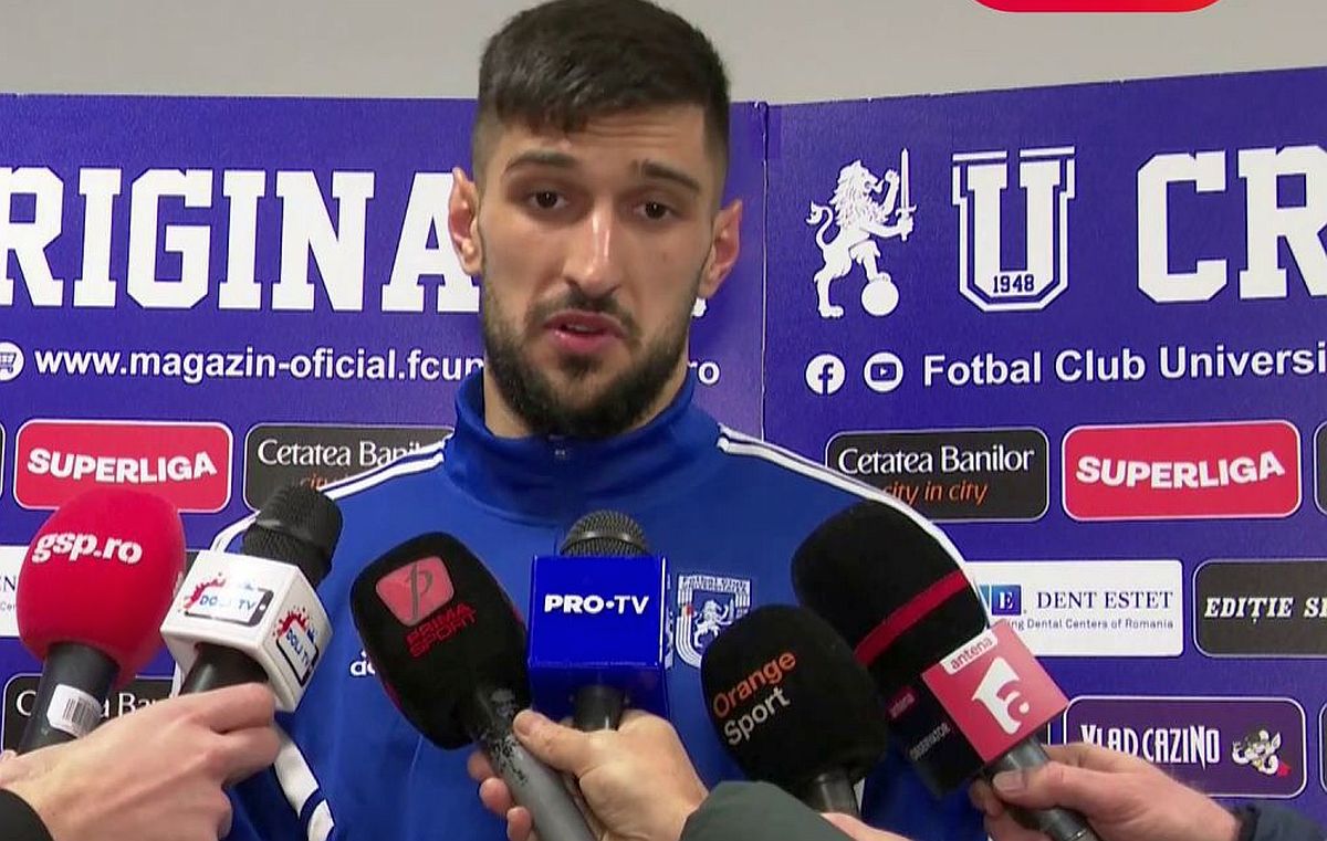El este talismanul de la FCU Craiova: „Ne motivează să depășim Sepsi! Ar fi un play-off exploziv”