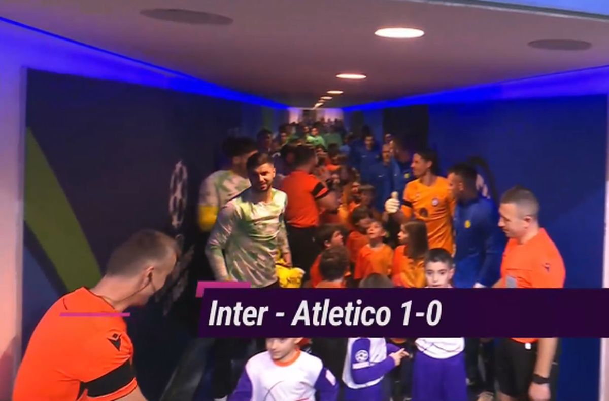 Camerele au surprins totul: ce a făcut Horațiu Moldovan înainte de Inter - Atletico Madrid