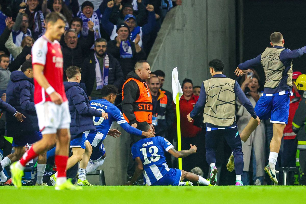 Galeno a luat, Galeno a dat » FC Porto o învinge pe Arsenal la ultima fază, cu o execuție genială! Se anunță un retur infernal