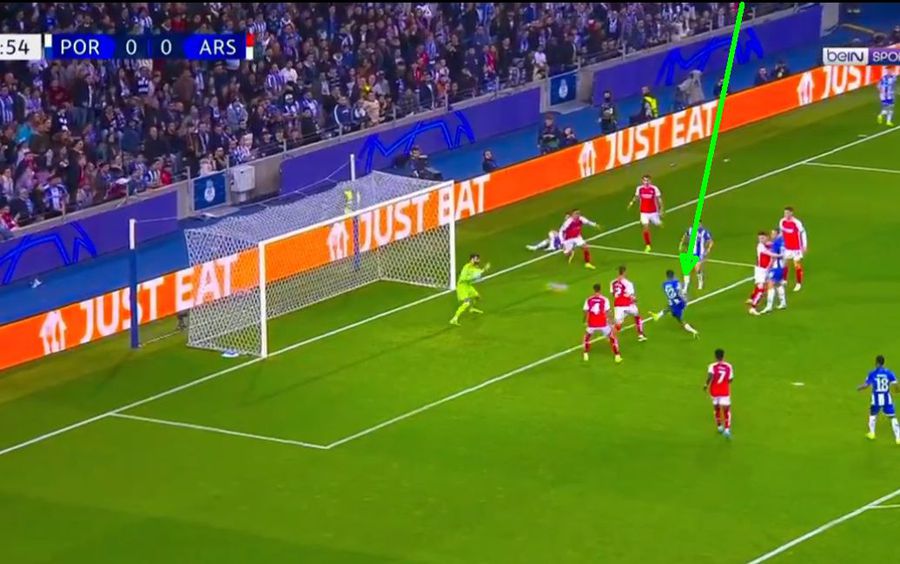 Tot stadionul a crezut că e gol! Ratare incredibilă în Porto - Arsenal: din 3 metri și cu poarta goală