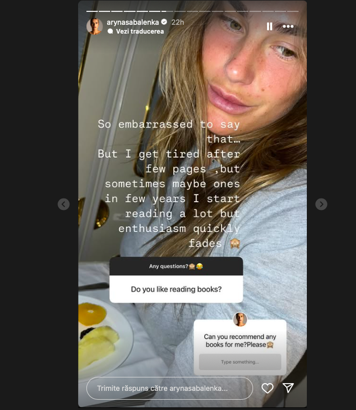 Calificată în turul 3 la Roland Garros, Aryna Sabalenka și-a stabilit un nou țel: „Asta vreau să devin”