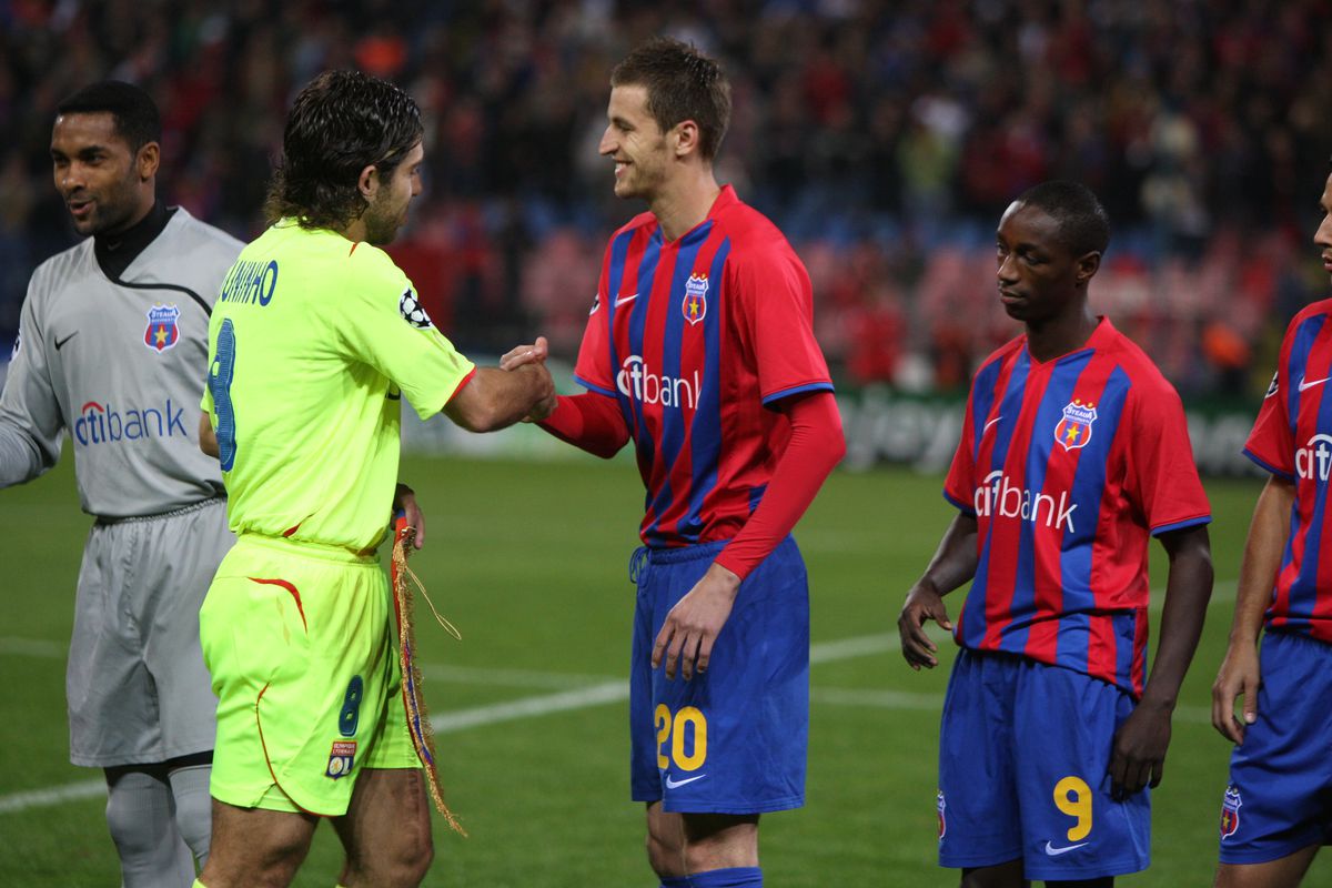 Imagini de arhivă de la duelurile dintre FCSB și Lyon