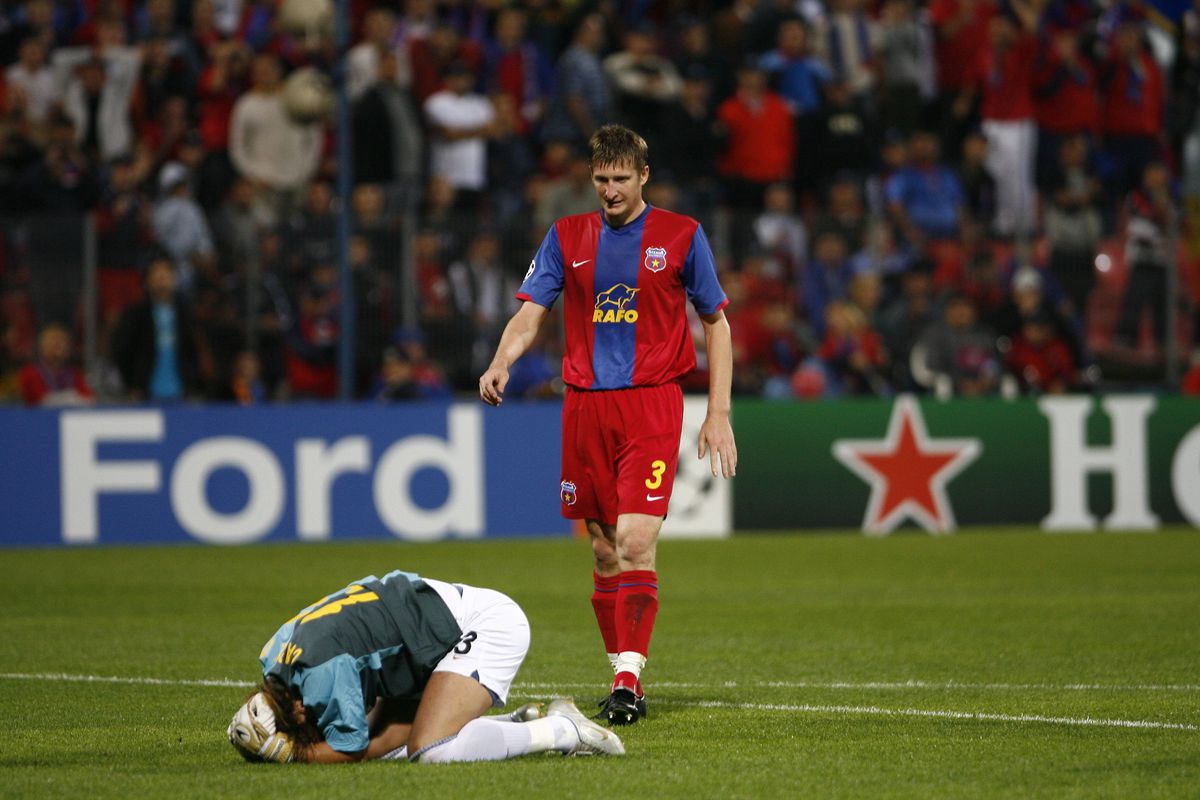 Imagini de arhivă de la duelurile dintre FCSB și Lyon