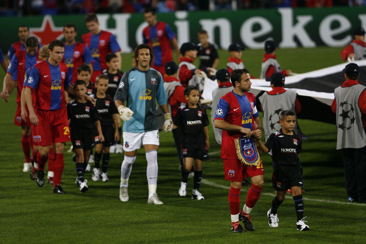 Imagini de arhivă de la duelurile dintre FCSB și Lyon