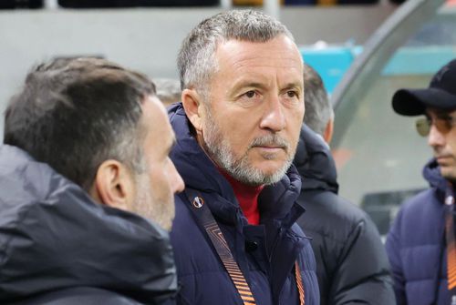 Mihai Stoica, înainte de FCSB - PAOK / FOTO: Ionuț Iordache (GSP)