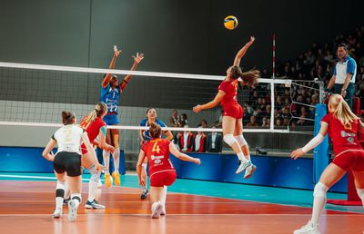 Volei Alba Blaj, pentru a patra oară în semifinalele Cupei CEV! Vicecampioana României a obținut două victorii clare în fața lui FC Porto