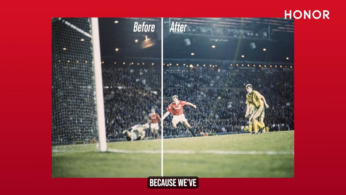 HONOR și Qualcomm restaurează 115 ani din istoria clubului Manchester United cu funcția AI Photo Upscale disponibilă pe Magic7 Pro