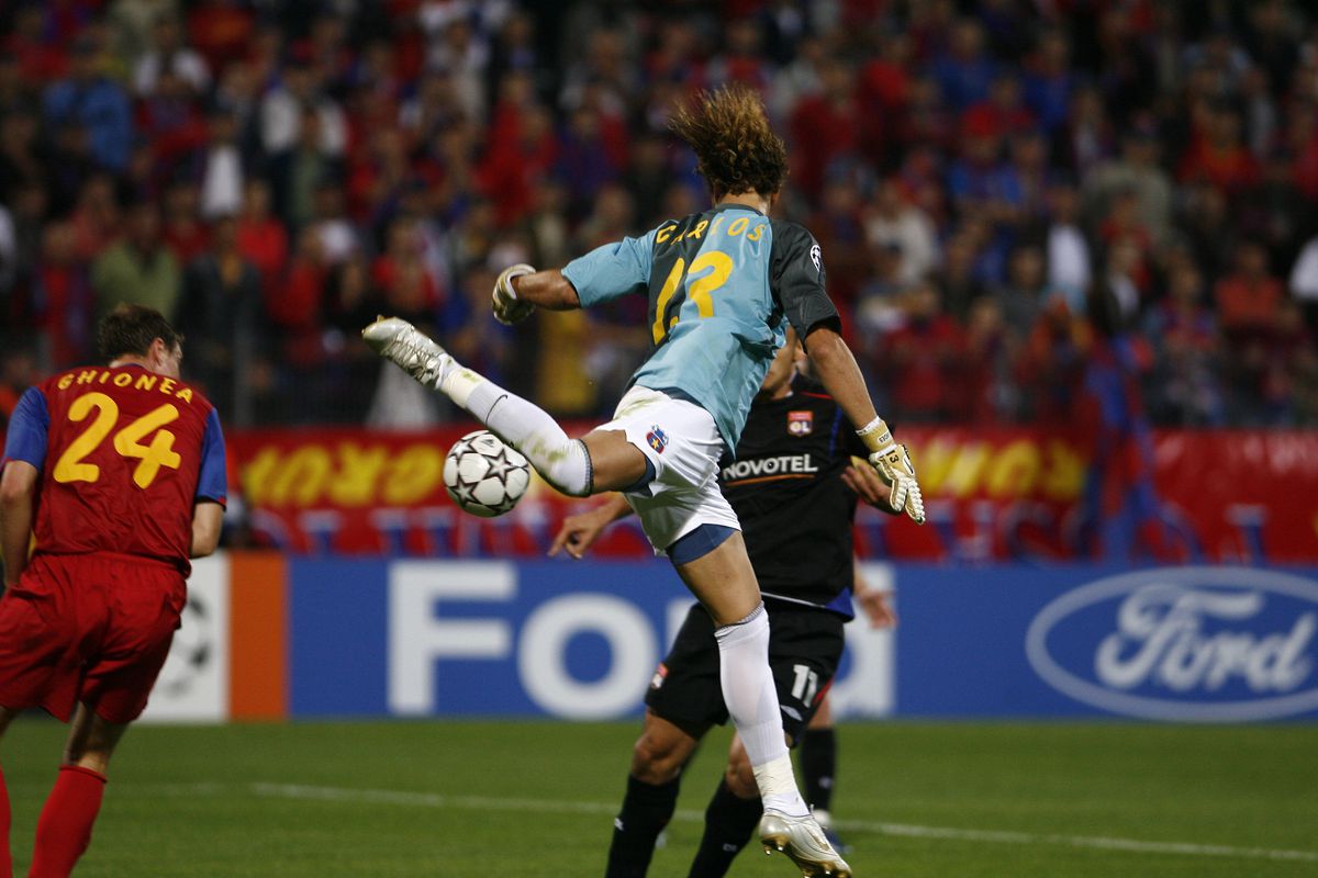 Imagini de arhivă de la duelurile dintre FCSB și Lyon