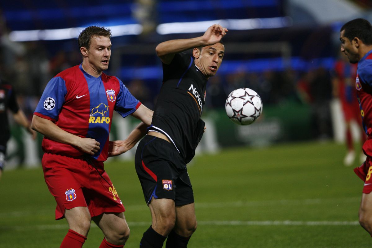 Imagini de arhivă de la duelurile dintre FCSB și Lyon