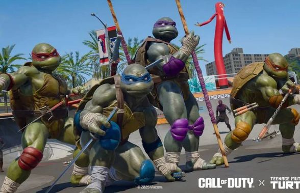 Call of Duty: Iconicele Teenage Mutant Ninja Turtles, disponibile pentru 80$