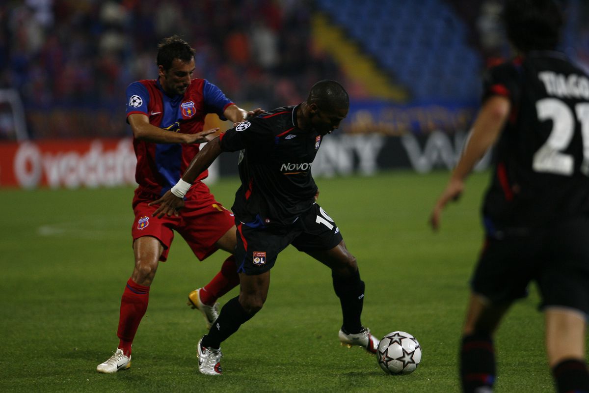 Imagini de arhivă de la duelurile dintre FCSB și Lyon