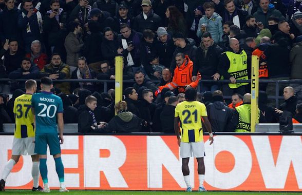 De unde ar fi început bătaia în Anderlecht - Fenerbahce: turcii susțin că au fost incidente rasiste » Alt gest reprobabil: salut în stil nazist