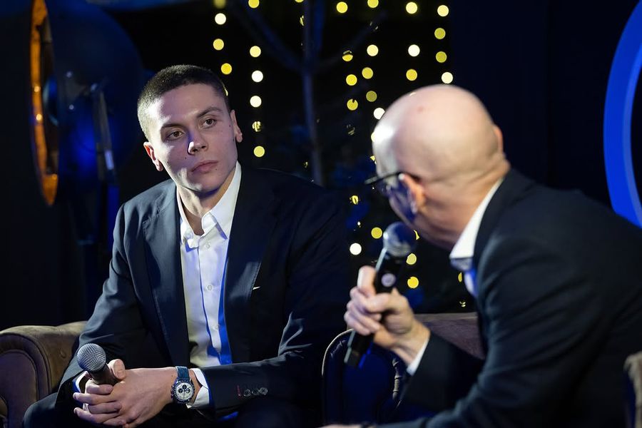 David Popovici în timpul galei FOTO Éric Mathon / Palais princier David Popovici a fost prezent la un dineu caritabil organizat de Familia Regală din Monaco