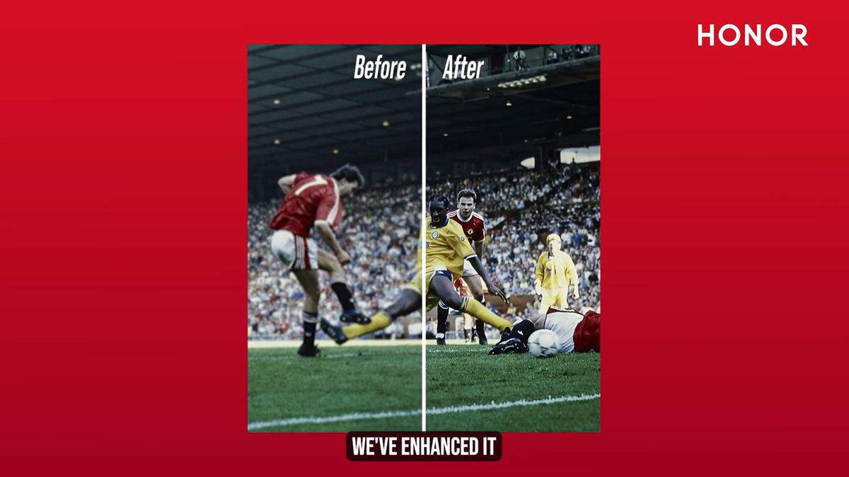 HONOR și Qualcomm restaurează 115 ani din istoria clubului Manchester United cu funcția AI Photo Upscale disponibilă pe Magic7 Pro