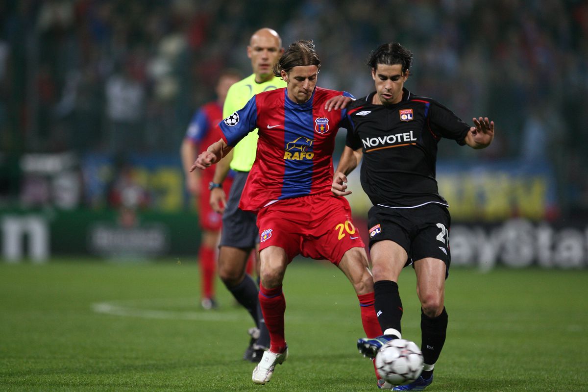 Imagini de arhivă de la duelurile dintre FCSB și Lyon